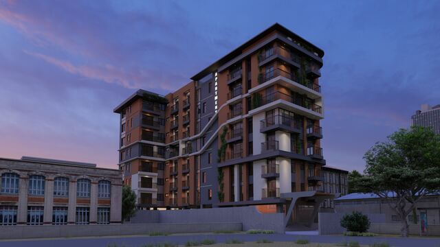 Eight Peaks Engineering 3D rendering &mdash; multi-family & mixed-use example 3