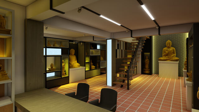 Eight Peaks Engineering 3D rendering &mdash; interior design example 2
