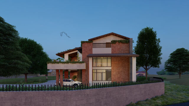 Eight Peaks Engineering 3D rendering &mdash; single-family residential example 2