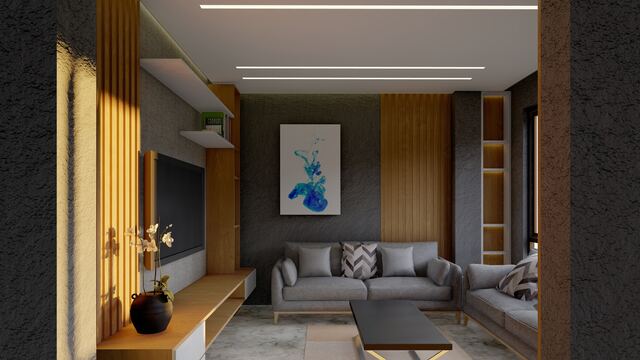 Eight Peaks Engineering 3D rendering &mdash; interior design example 3