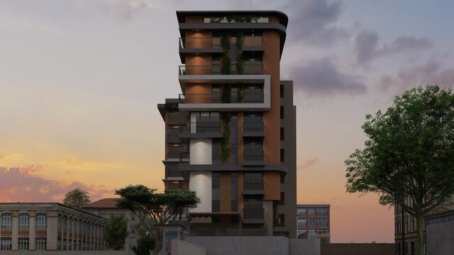 Eight Peaks Engineering 3D rendering &mdash; multi-family & mixed-use example 5