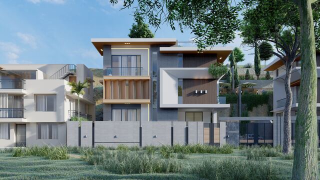 Eight Peaks Engineering 3D rendering &mdash; single-family residential example 3