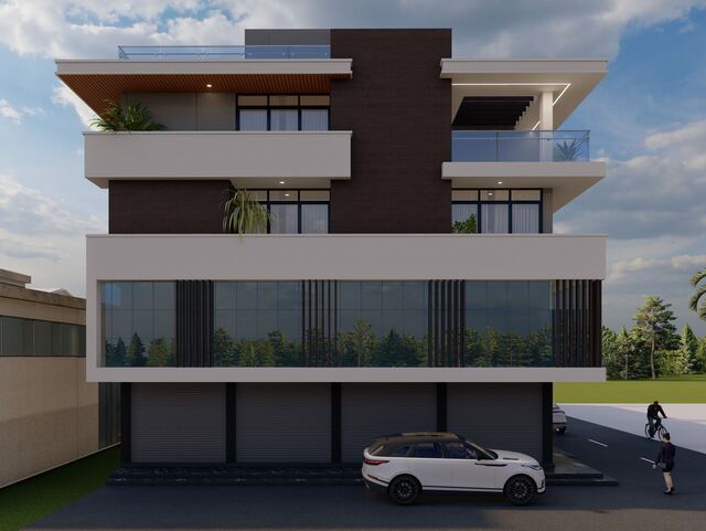 Eight Peaks Engineering 3D rendering &mdash; multi-family & mixed-use example 8