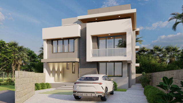 Eight Peaks Engineering 3D rendering &mdash; single-family residential example 17