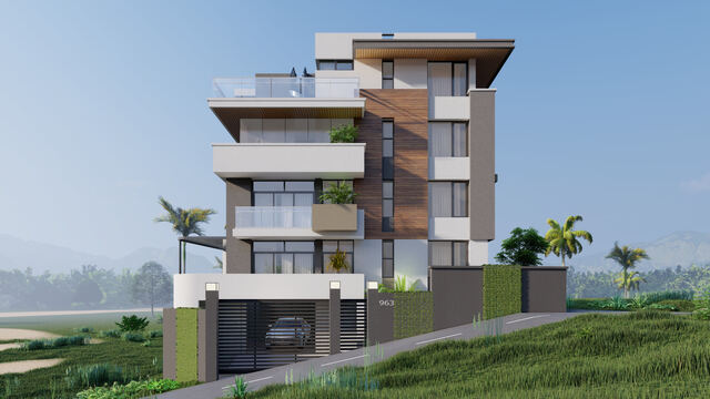 Eight Peaks Engineering 3D rendering &mdash; multi-family & mixed-use example 10